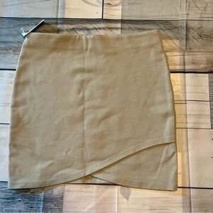 Aritzia Talula Womens Sz Medium Gray Ponte Knit Mini Primrose Skirt S Stretch